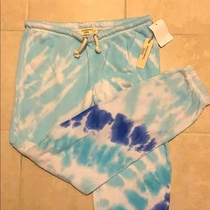 NWT tie dye joggers